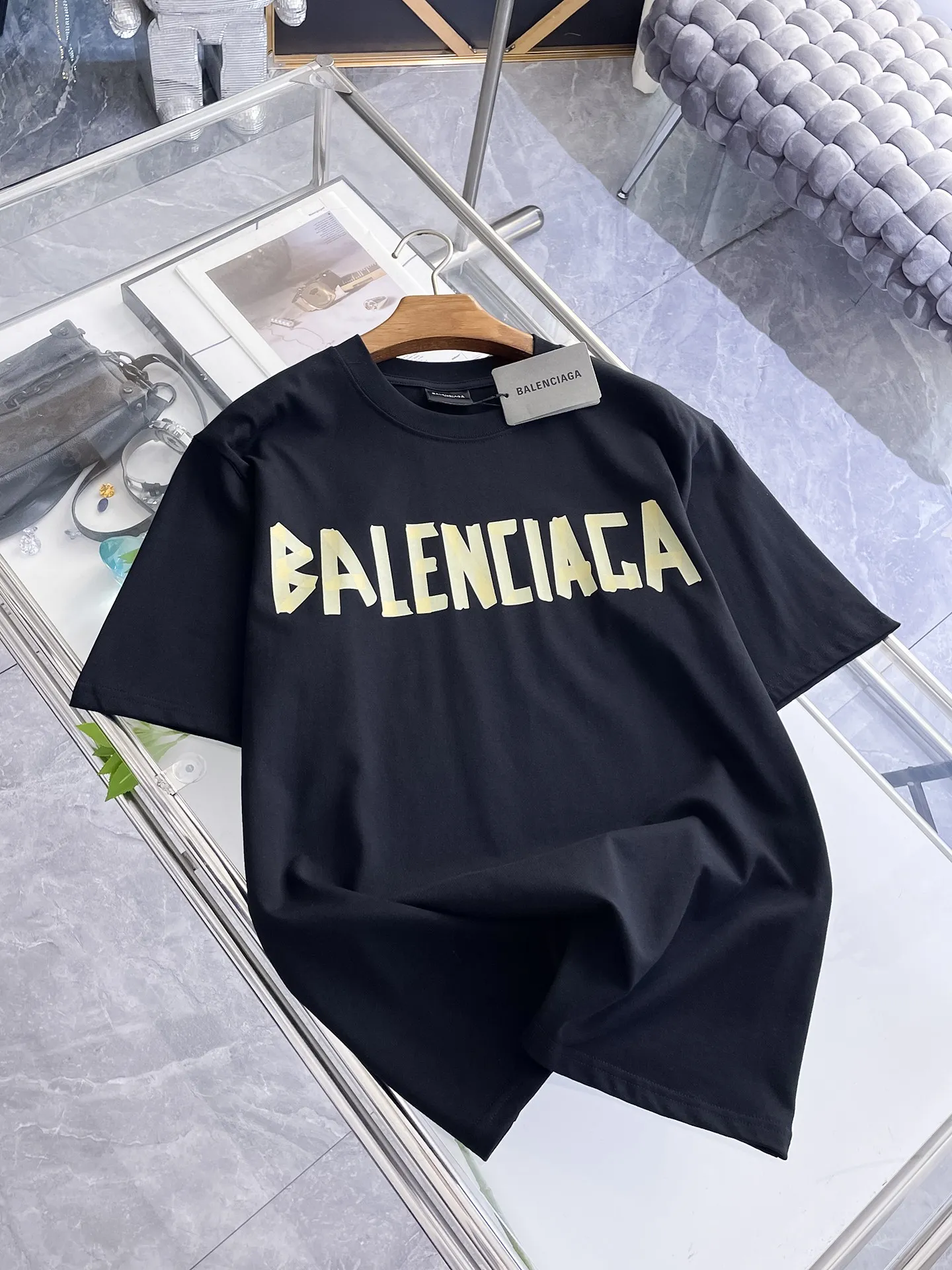 🌹2026ss T Premium logo Premium 300g🔥 7A Versatile Same Style Size：S-XL